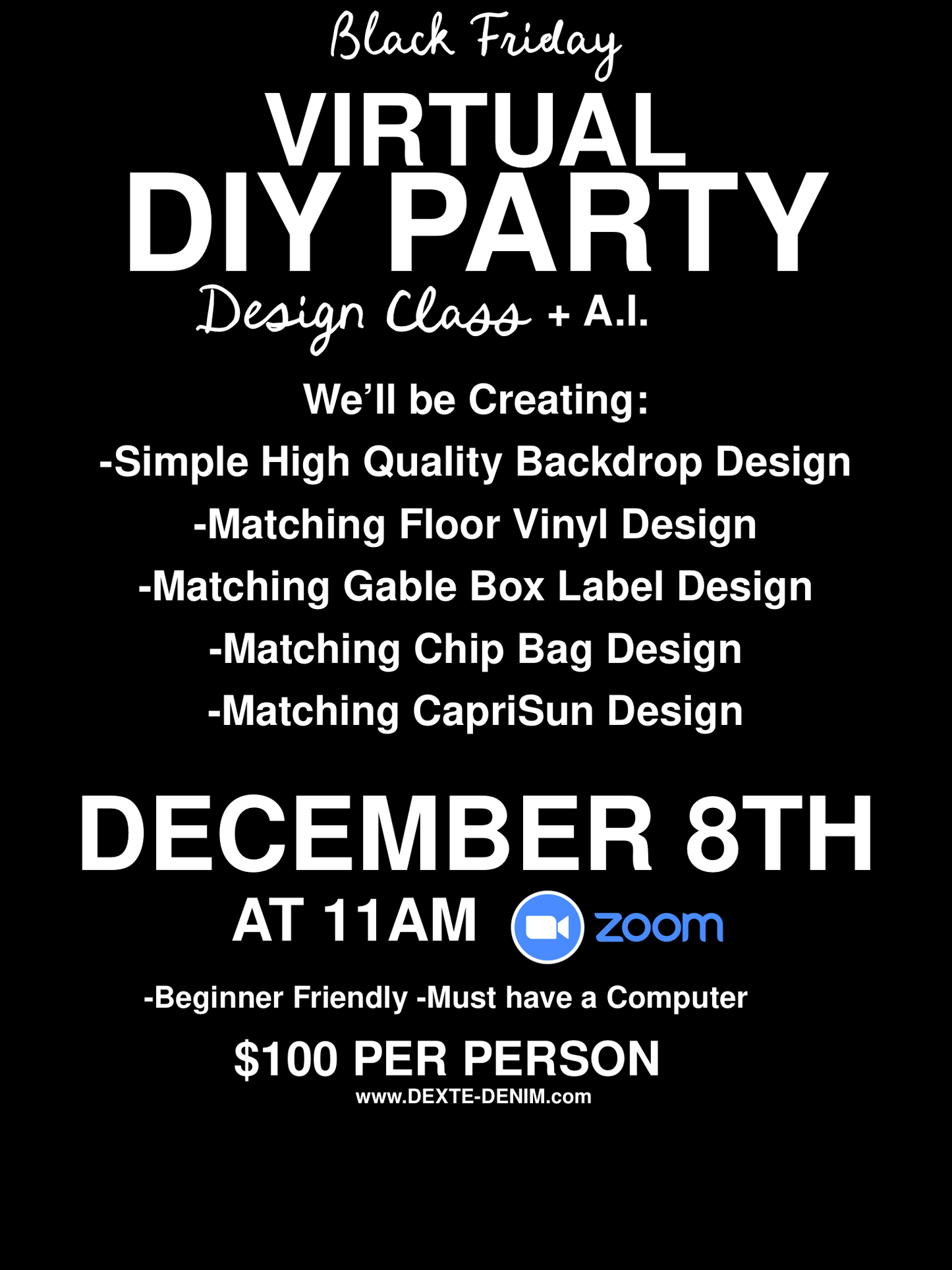 DIY Party Design Class