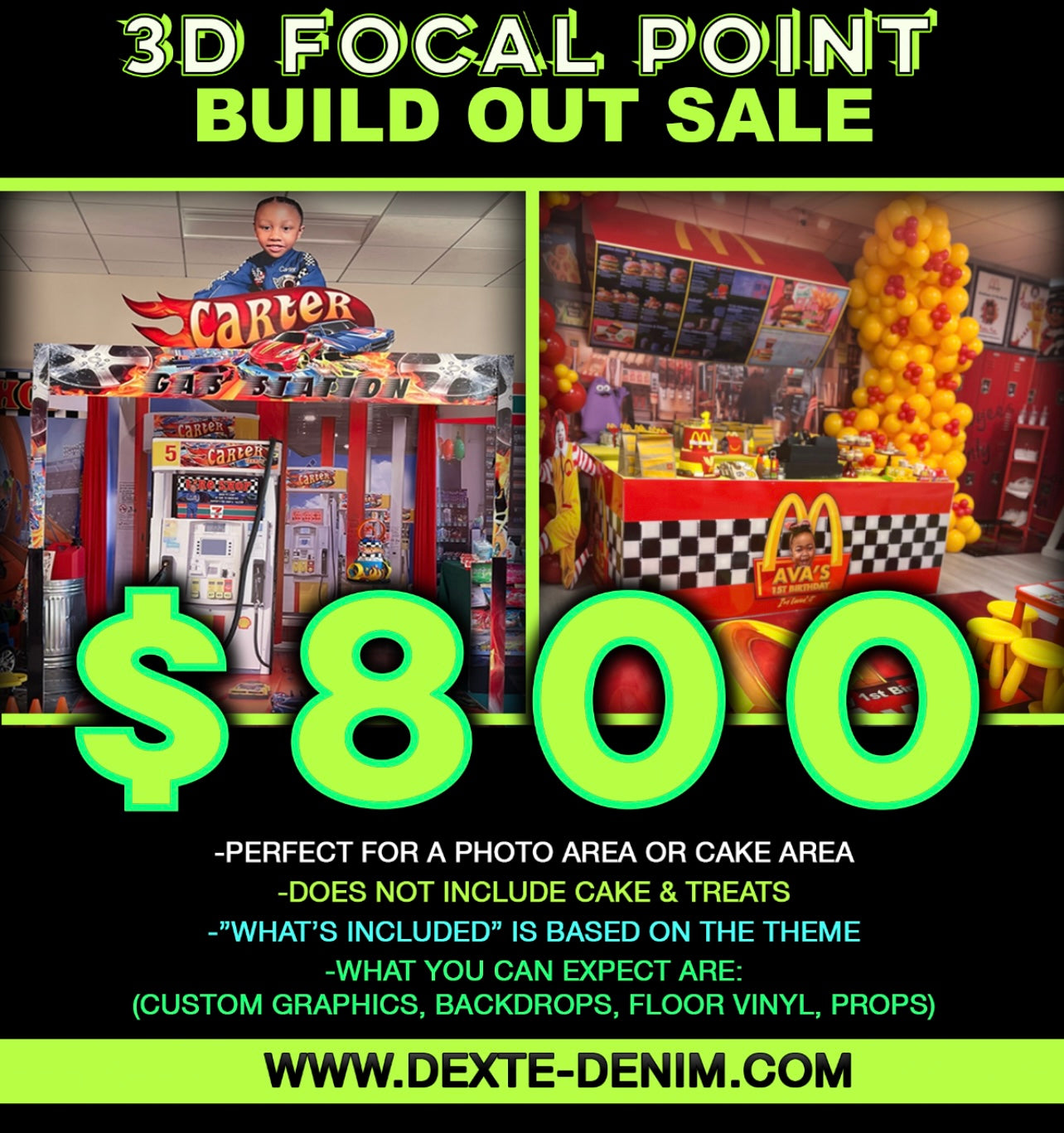 SALE - 13FT BUILD OUT