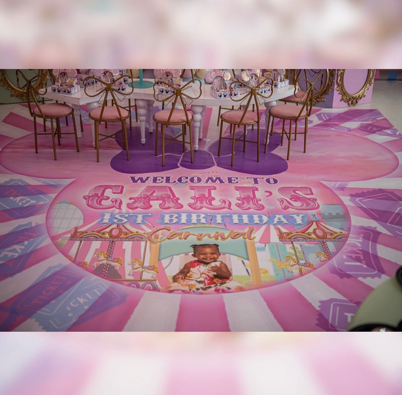 Custom Floor Vinyl