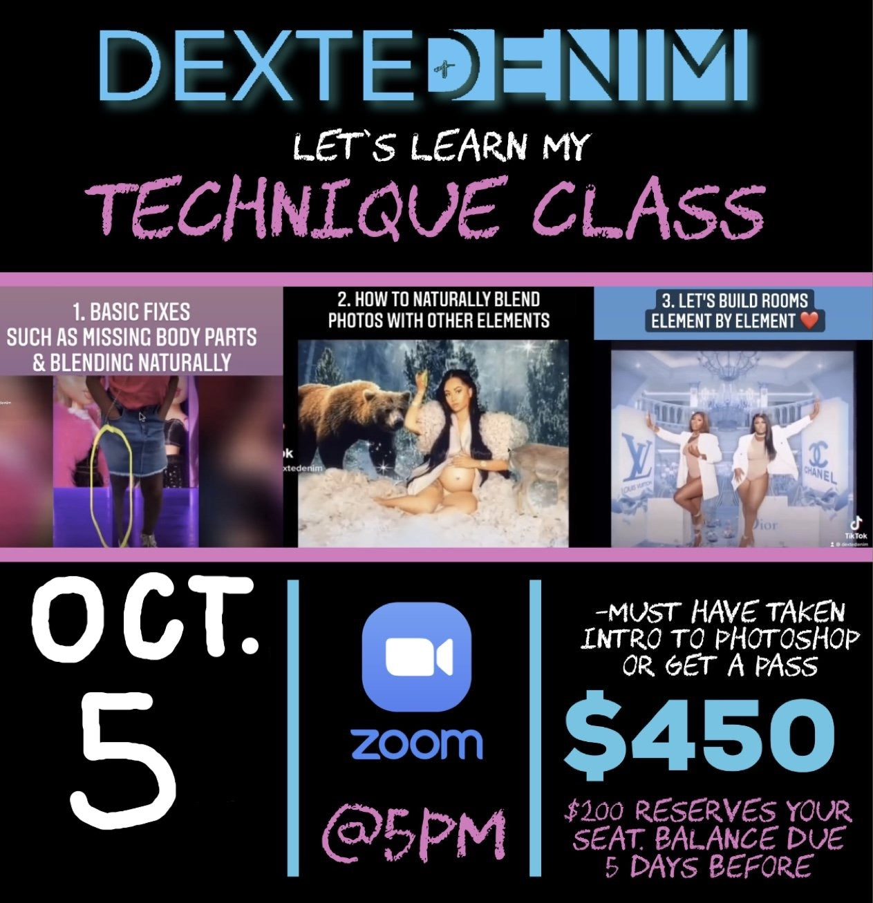 Oct 5th- Technique class