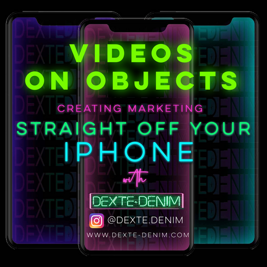 (iPhone) MONDAY May 11TH VIDEOS ON OBJECTS LETS DESIGN... STRAIGHT OFF YOUR PHONE!