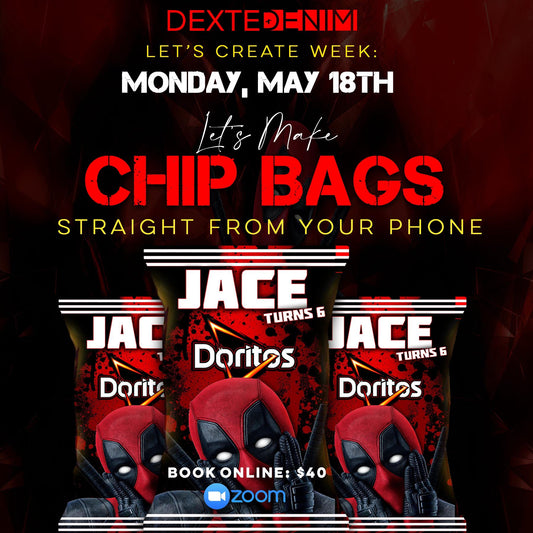 THURS- CHIP BAG DESIGN CLASS