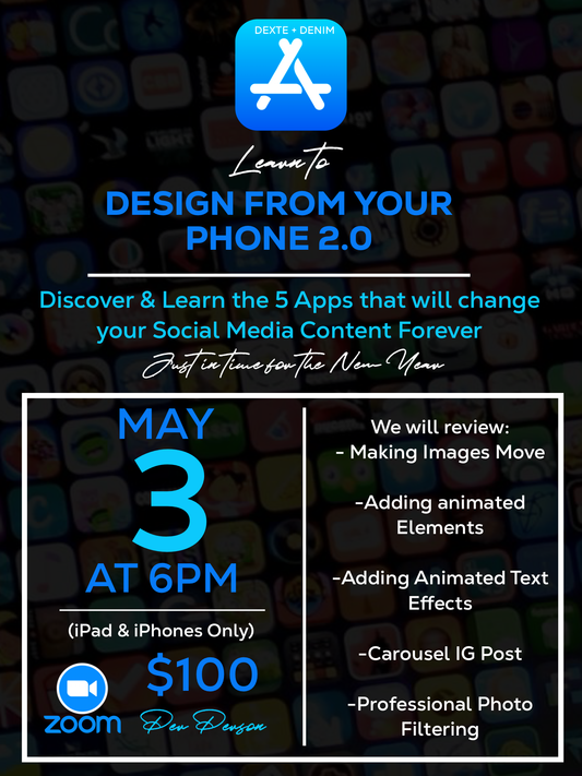 Let’s Design from your Phone 2.0