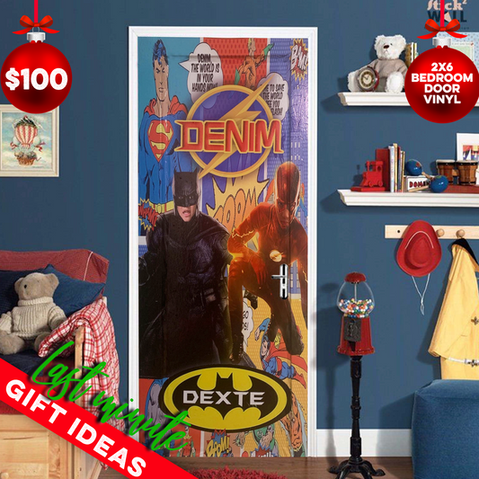 Bedroom Door Vinyl