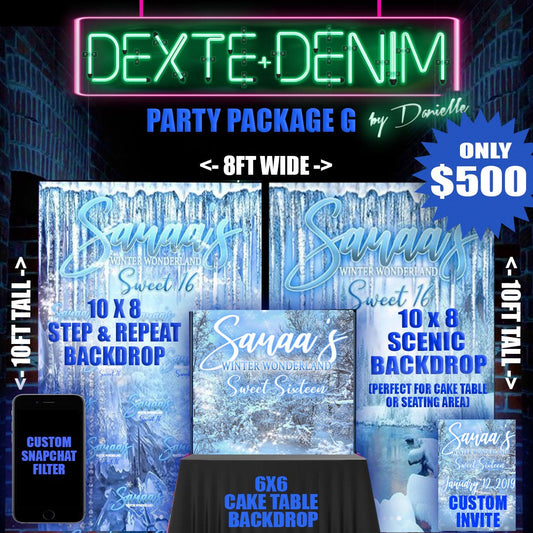 PARTY PACKAGE G